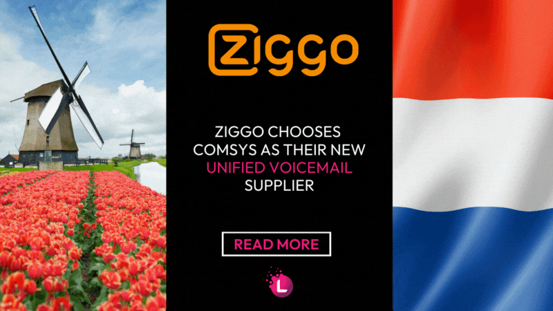 Ziggo chooses Comsys as their new Unified Voicemail supplier.