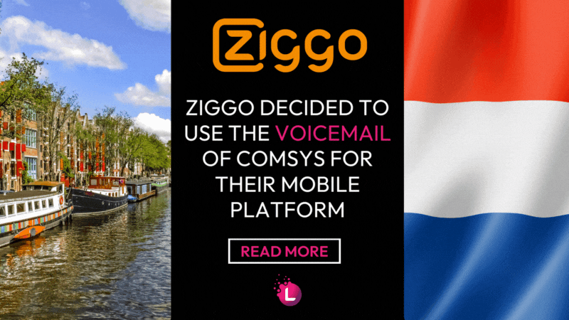 Ziggo decided to use the Voicemail of Comsys for their Mobile platform