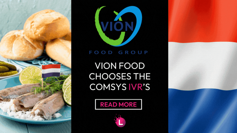 Vion Food chooses the Comsys IVR’s