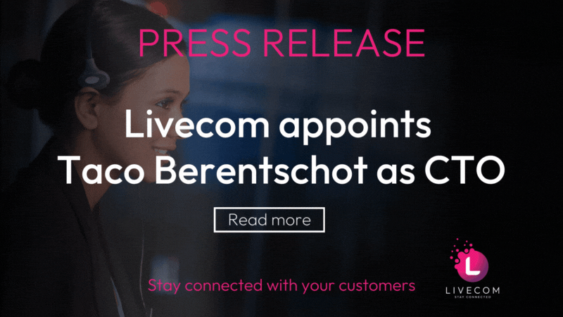 Livecom appoints Taco Berentschot as CTO