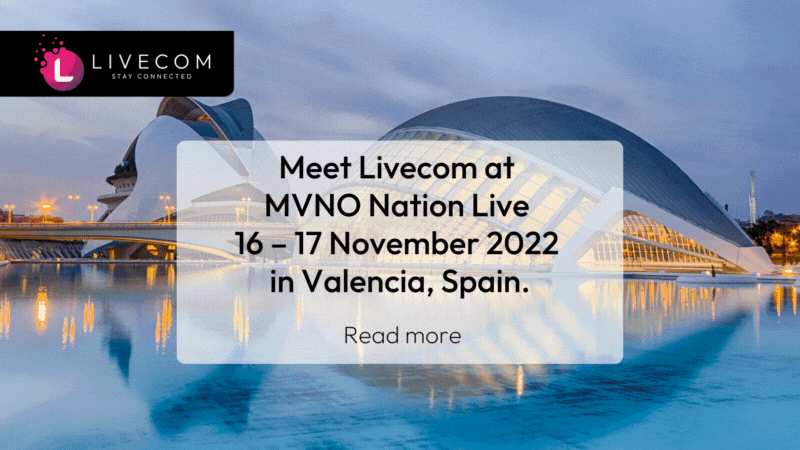 MVNO Nation Live 16-17 November 2022, Valancia, Spain